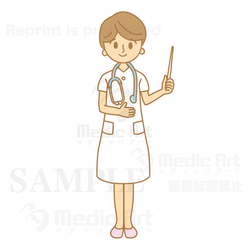 Presenting female doctor2