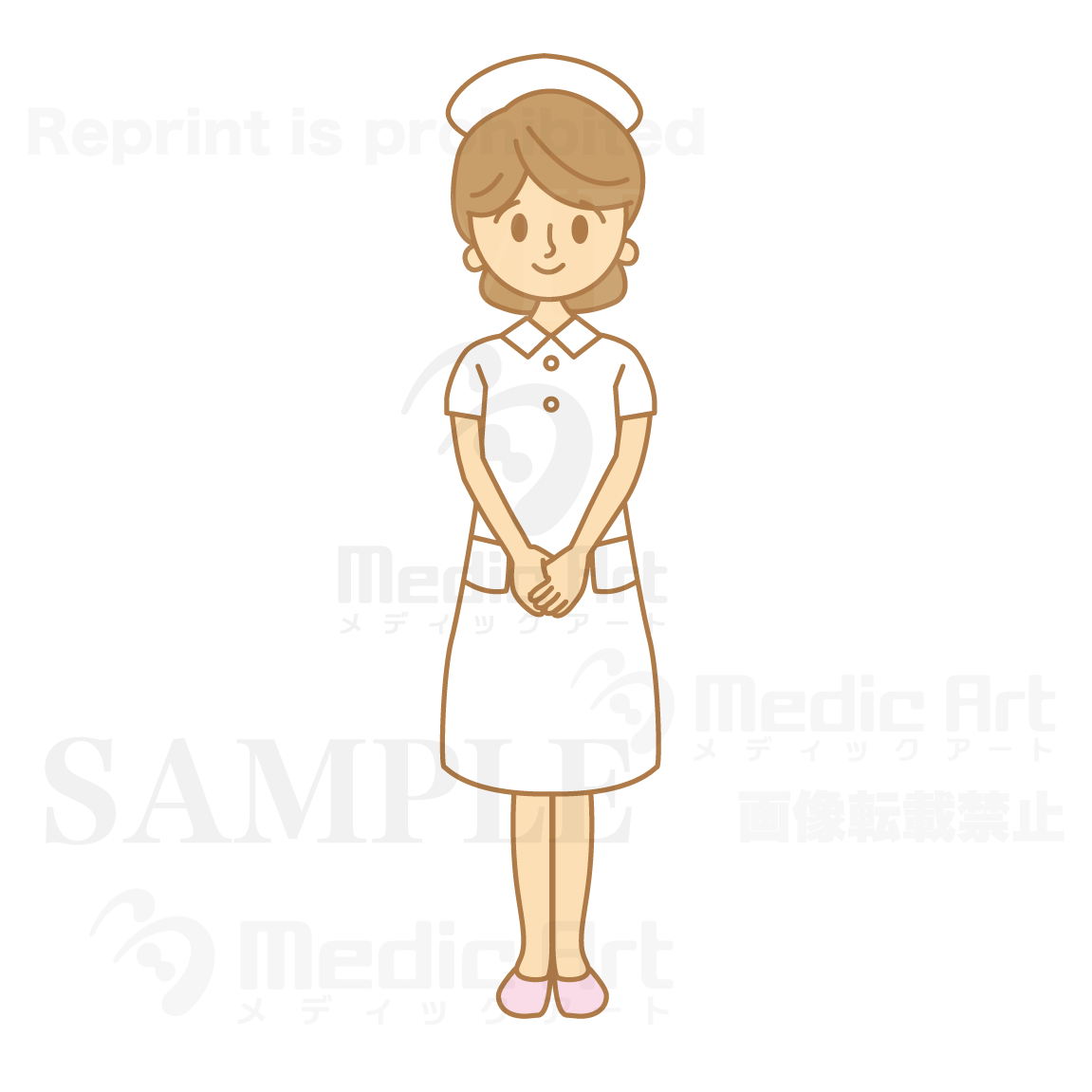 カルテを持つ看護師2