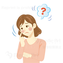 A woman having a short memory