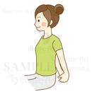 Strech19(strech:3 for the good sleep before you go to sleep: straightening front of the shoulder)