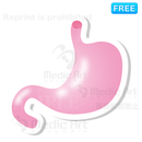 胃のボタンアイコン