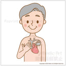 ペースメーカーをつけた患者さん