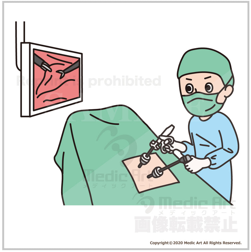 腹腔鏡（ふくくうきょう）手術
