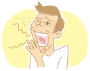 Yawning man
