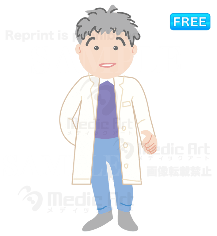 手を差し出す医師