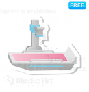 Lovely buttun icon of X-ray/F2