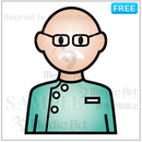 マッサージ指圧師のアイコン