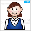 受付スタッフのアイコン