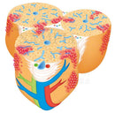 Enlarged views of liver suffering from acute hepatitis