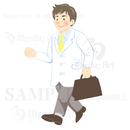 Doctor during a visit medical examination