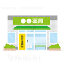 You often find pharmacies